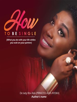 cover image of HOW TO BE SINGLE